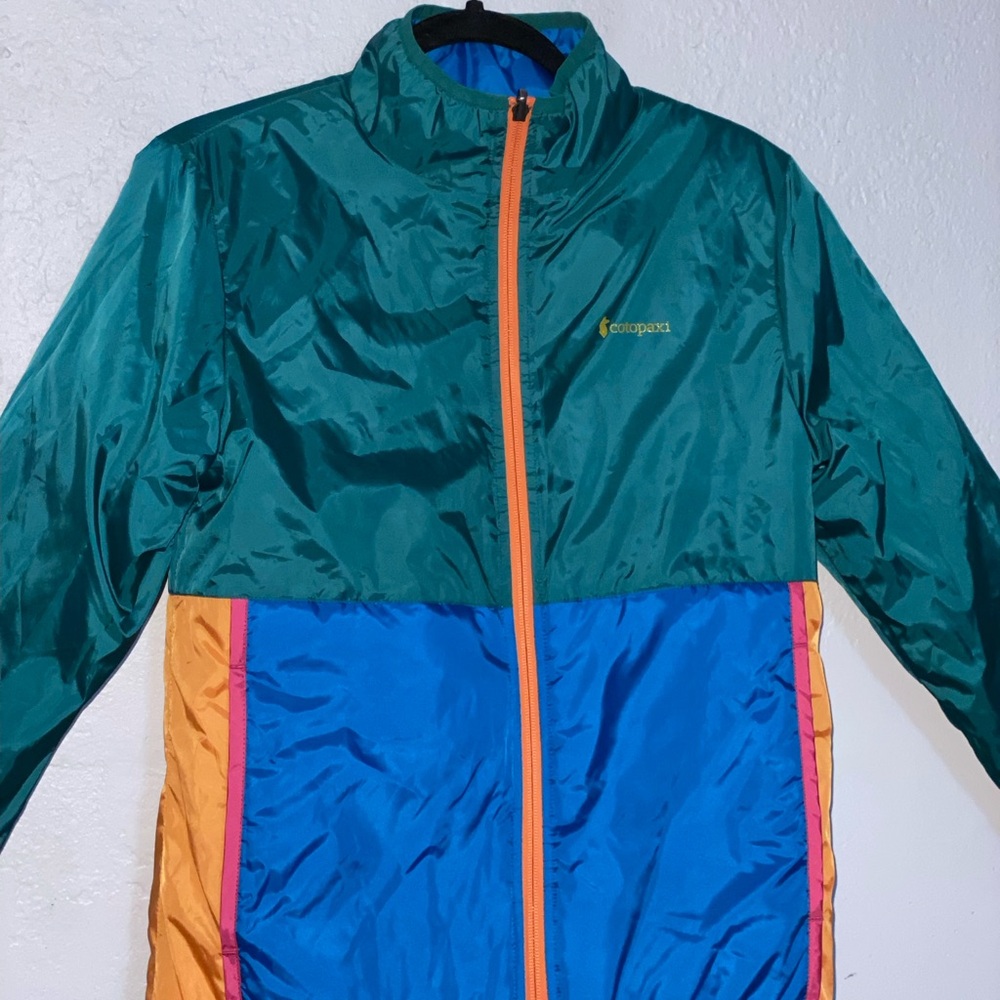 Cotopaxi reversible insulated jacket with pockets Unisex Kids Large. Used Once.